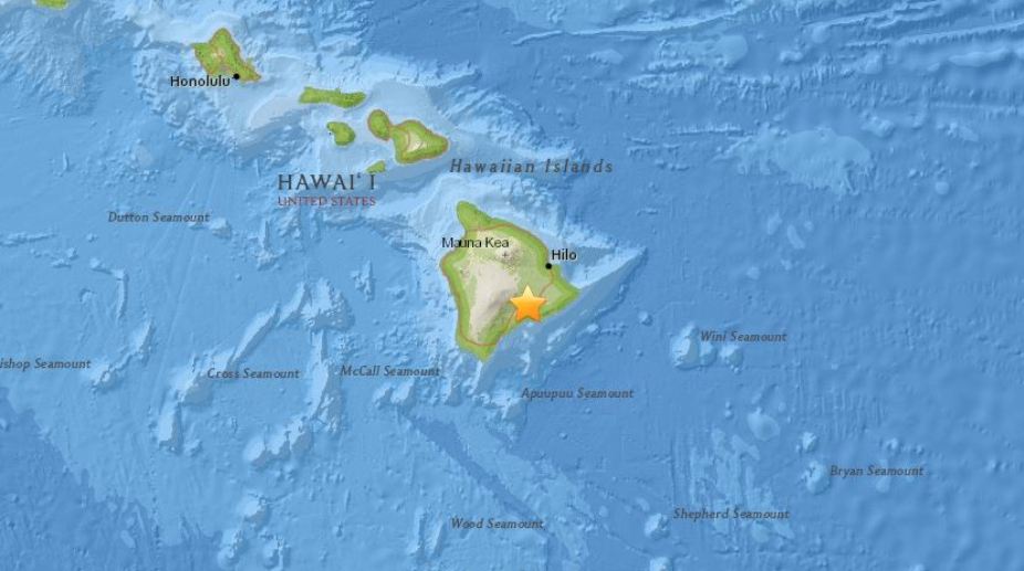 Moderate quake hits near Hawaii’s Kilauea volcano