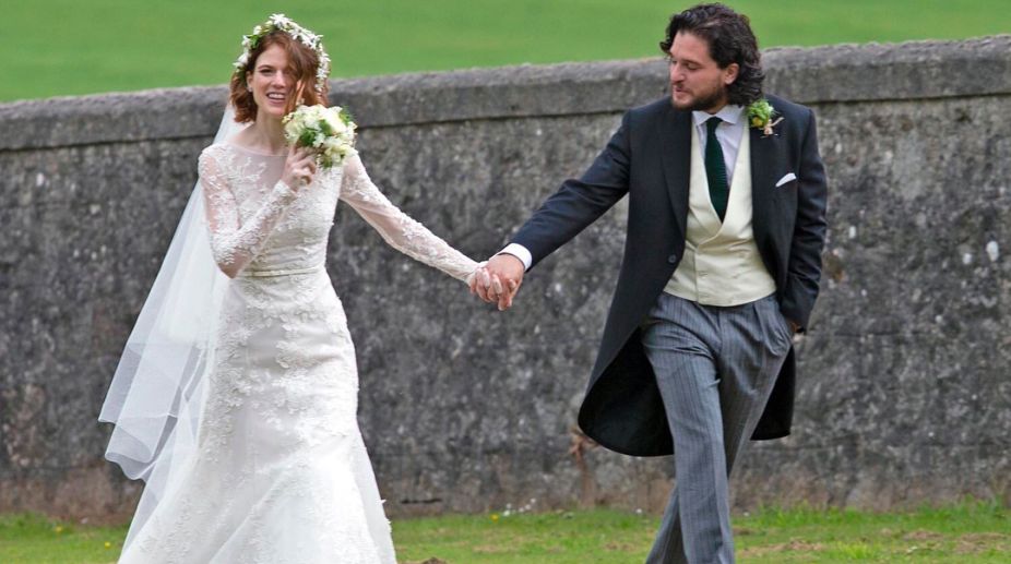 Kit Harington finds married life great