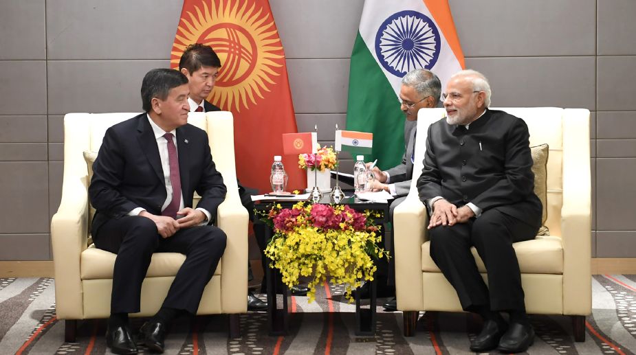 PM Modi holds bilateral talks with presidents of Kazakhstan, Kyrgyzstan and Mongolia