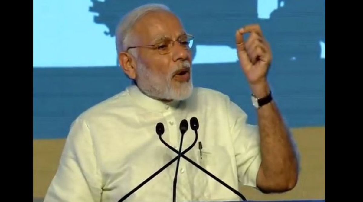 PM Modi urges youth to express themselves freely on social media