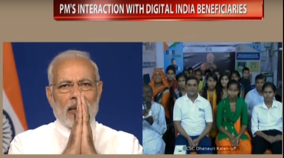 Digital India is fight against touts: PM Narendra Modi