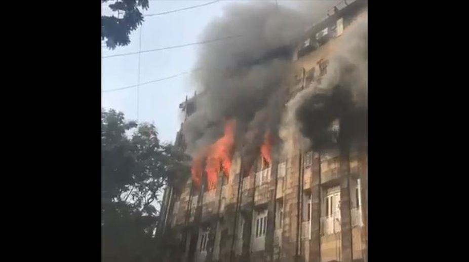 2 firemen injured as building collapses in Mumbai after massive fire