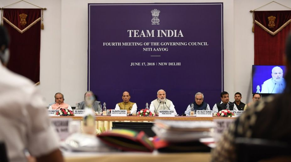 Challenge now to take growth rate to double digits: PM Modi at NITI Aayog meet
