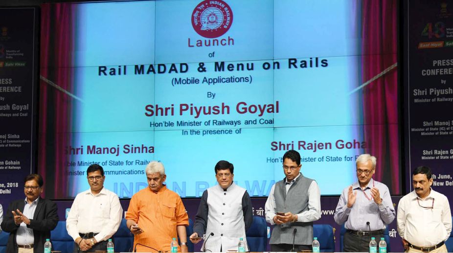 Menu on Rails app: Know what you will be served in trains