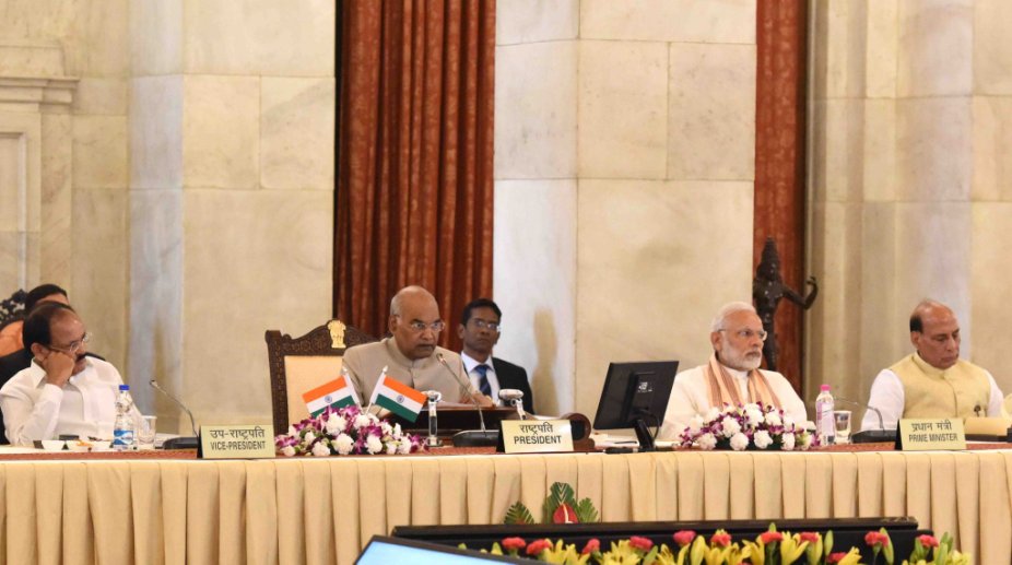 President Kovind addresses Governors, Lt Governors at Rashtrapati Bhavan