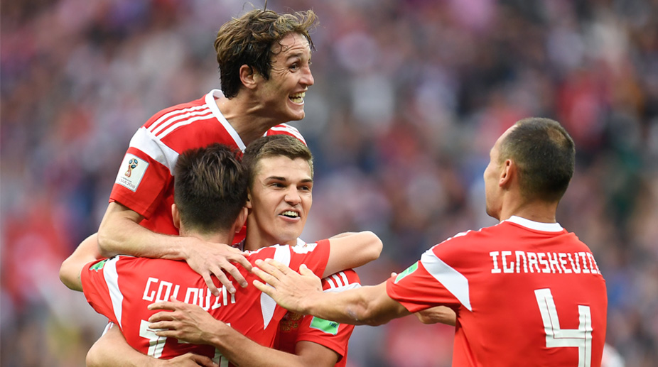 2018 FIFA World Cup: Russia get party started by crushing Saudi Arabia in opener