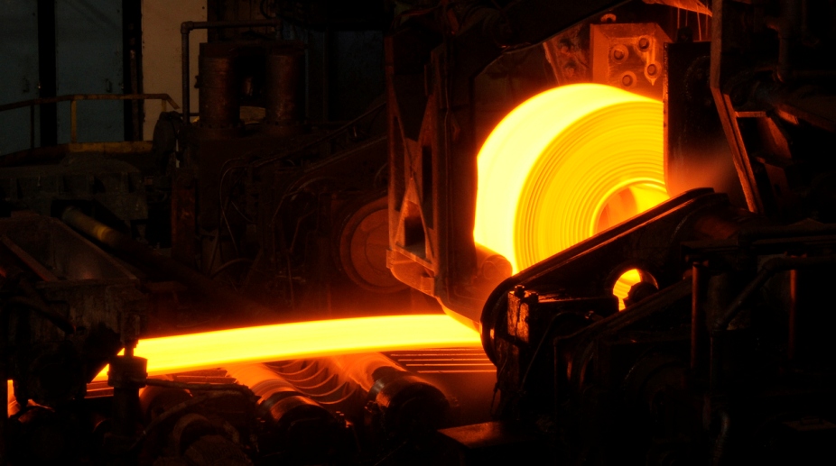 Steel production India
