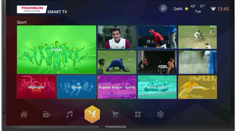 Thomson rolls out ‘My Wall’ UI on its smart TVs
