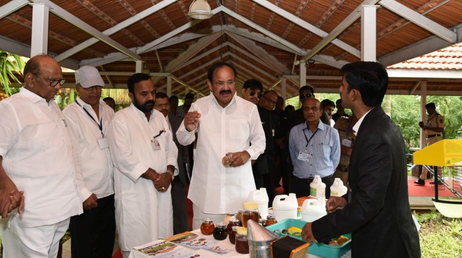 Krishi Vigyan Kendras must act as bridge between scientists, farmers: Naidu