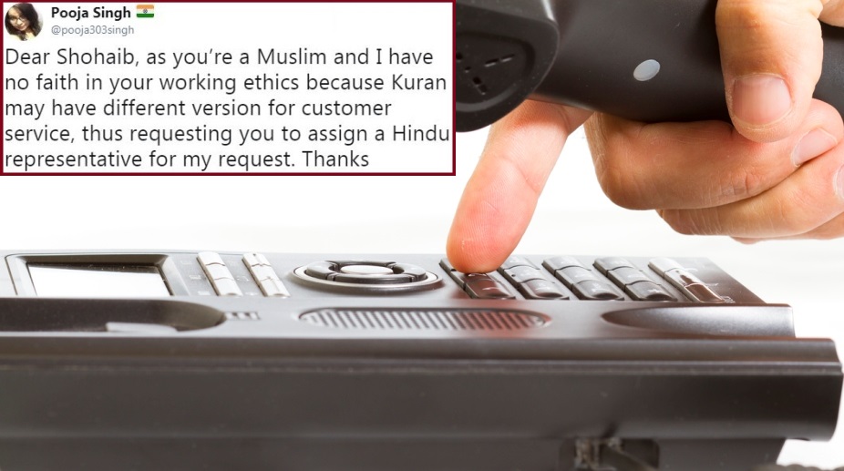 Airtel user asks for Hindu customer support executive; Twitterati fume