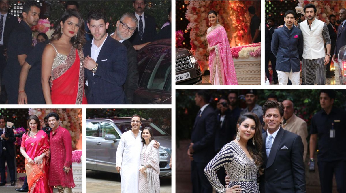 In pics: B-Town stars shine at Akash Ambani and Shloka Mehta’s pre-engagement ceremony