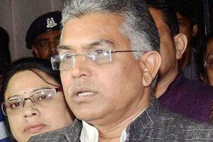Dilip Ghosh’s vehicle attacked