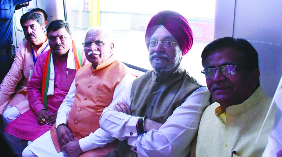 Bahadurgarh gets Metro connectivity