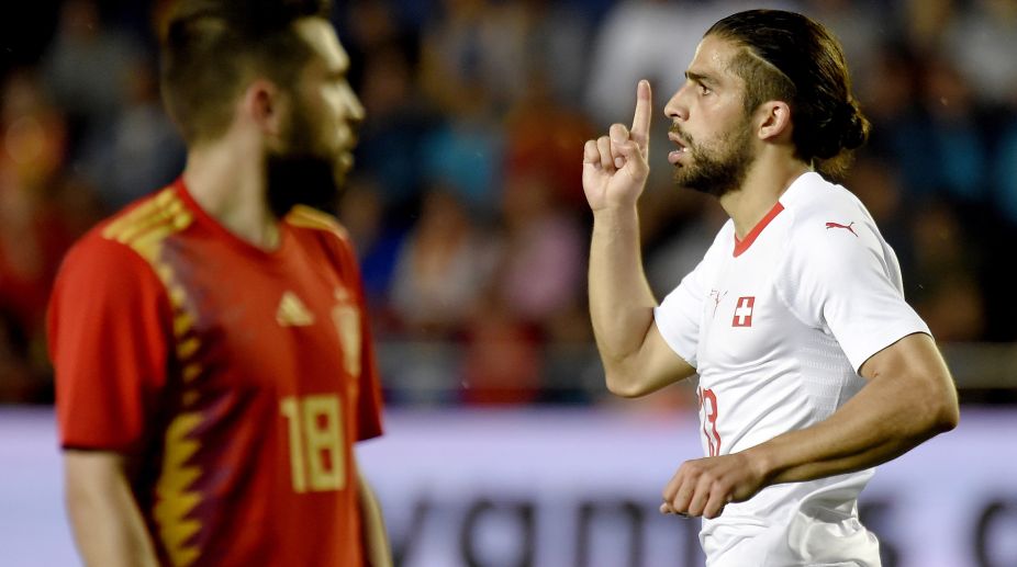 Spain, Switzerland draw 1-1 in World Cup warm-up