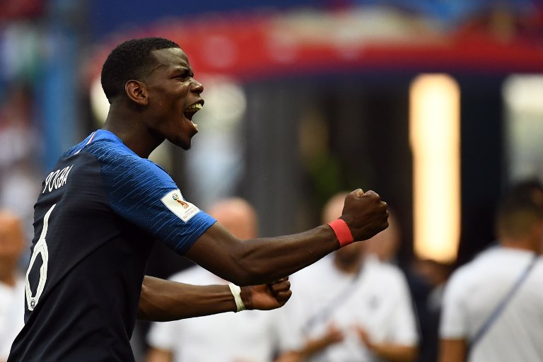 Paul Pogba, France Football, France vs Uruguay, 2018 FIFA World Cup, FIFA World Cup 2018