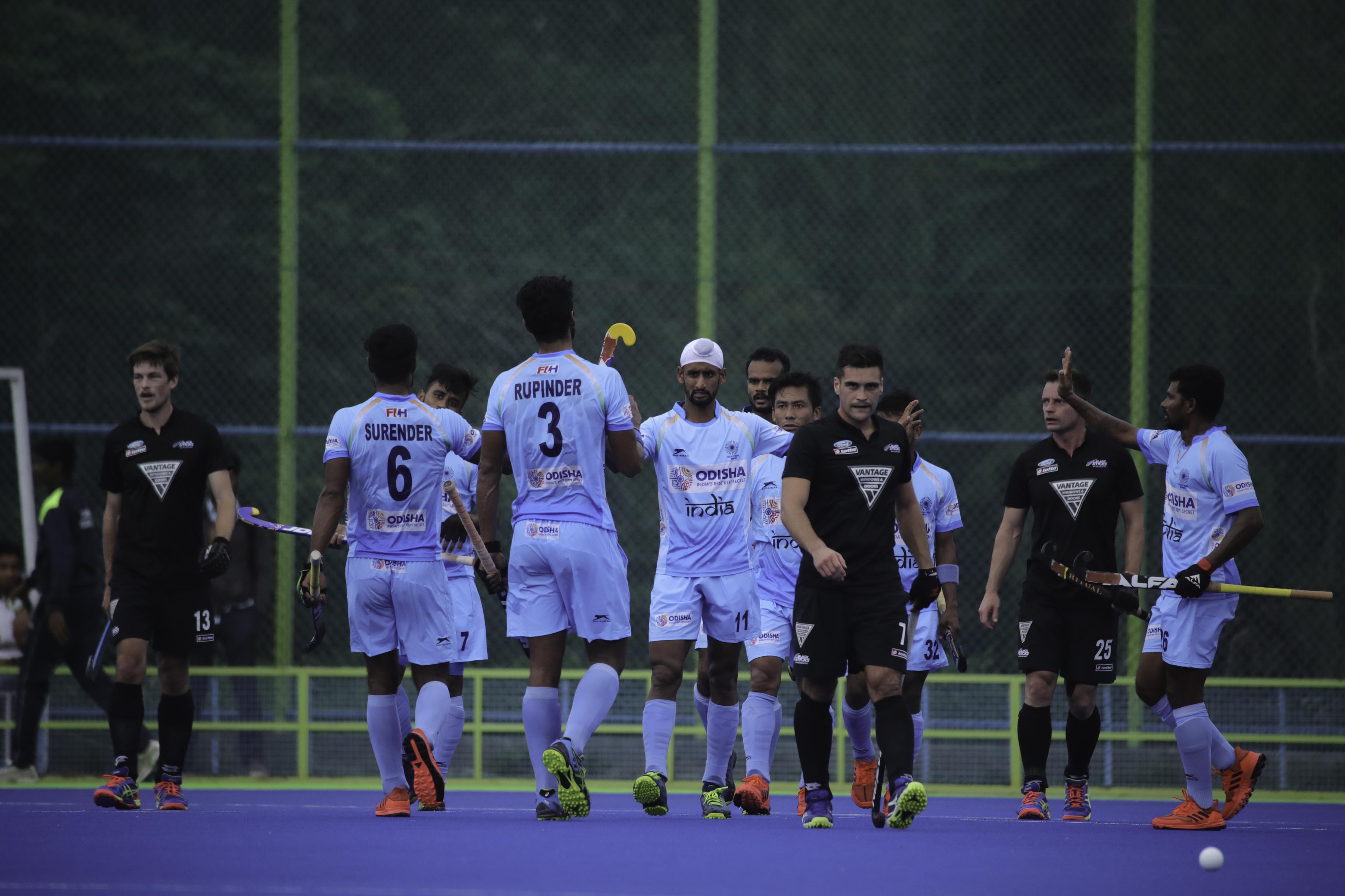 Indian Men’s Hockey Team beat New Zealand 4-2