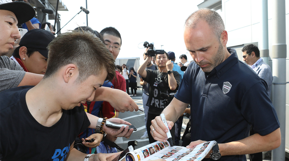 Andrés Iniesta stars in new Japanese tourism campaign