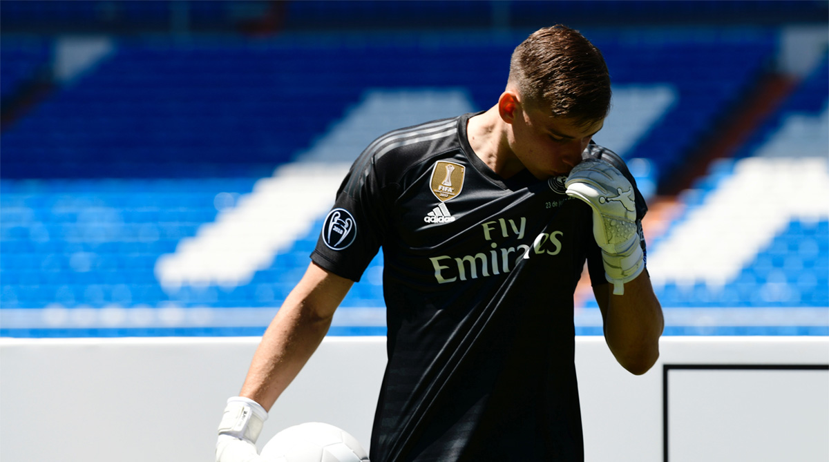 Andriy Lunin ecstatic to sign for European champions Real Madrid