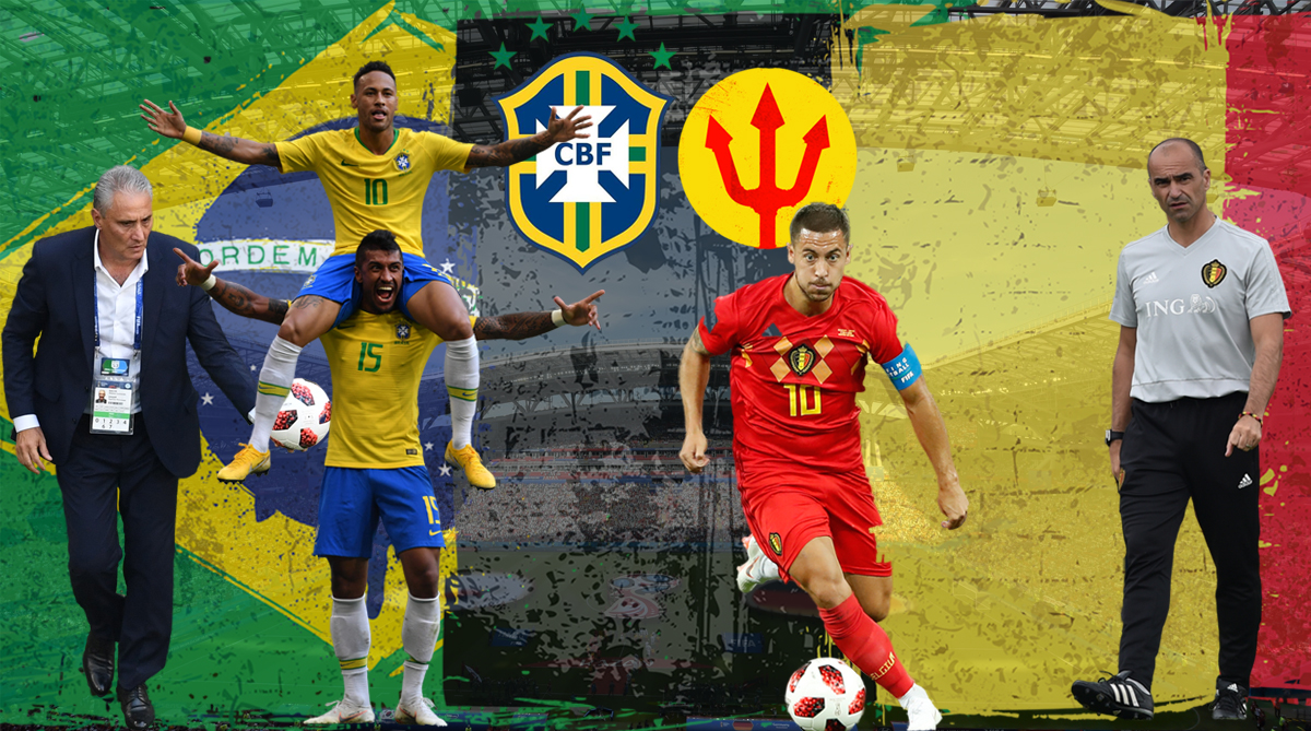 Brazil vs Belgium 2018 WC, Quarter-final