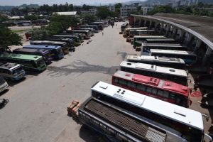 All-India truck, bus strike paralyses transportation