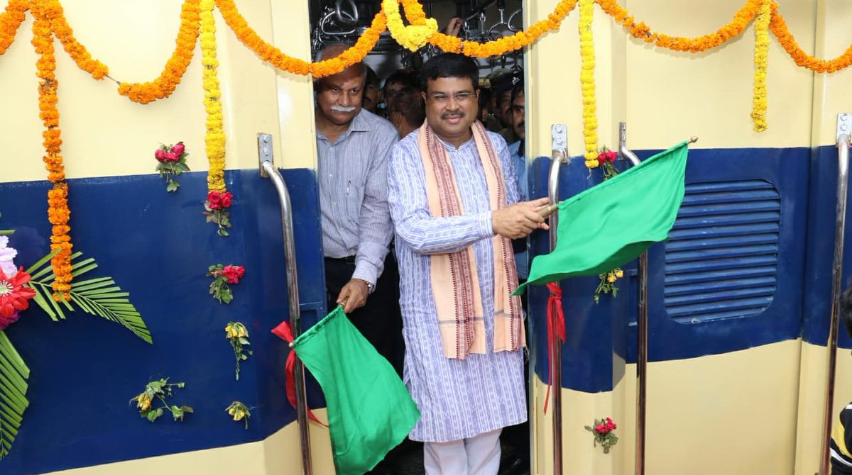Dharmendra Pradhan inaugurates Bhubaneswar New Railway Station