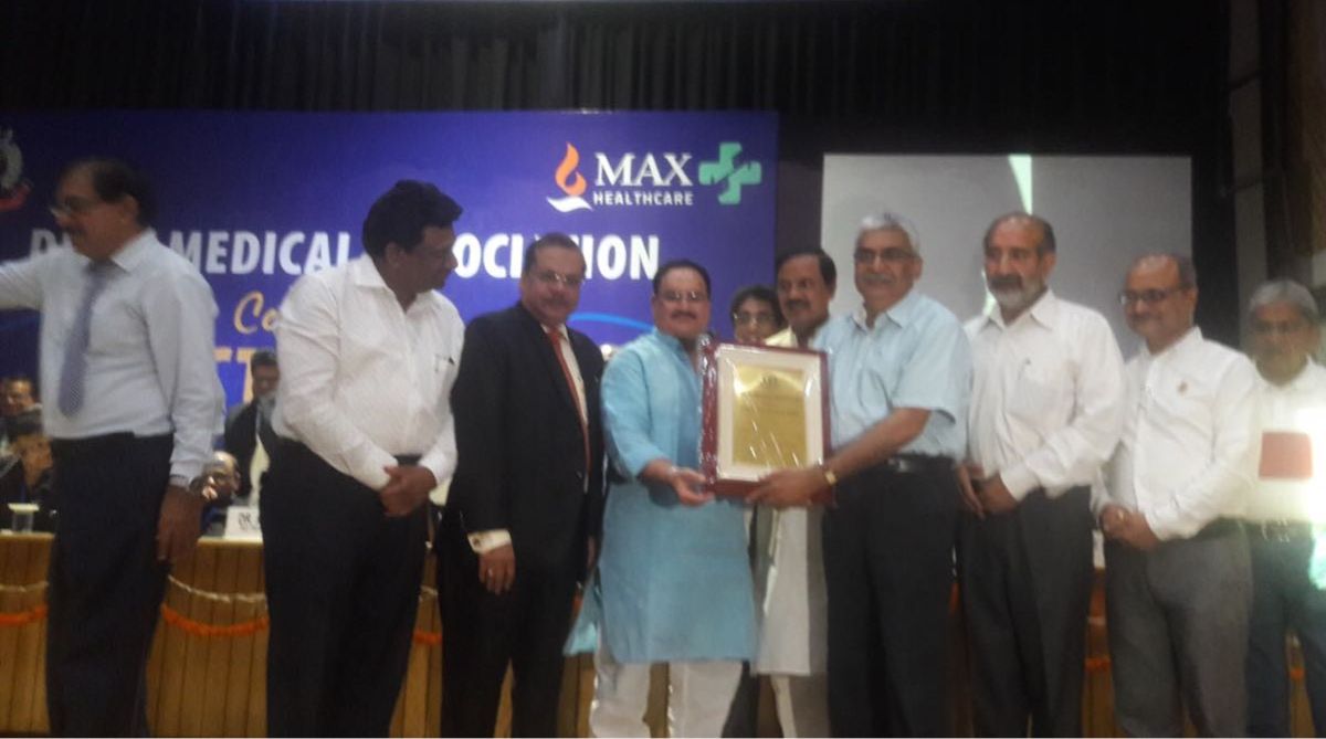 DMA confers Vishisht Chikitsa Ratan Award on Dr TS Kler