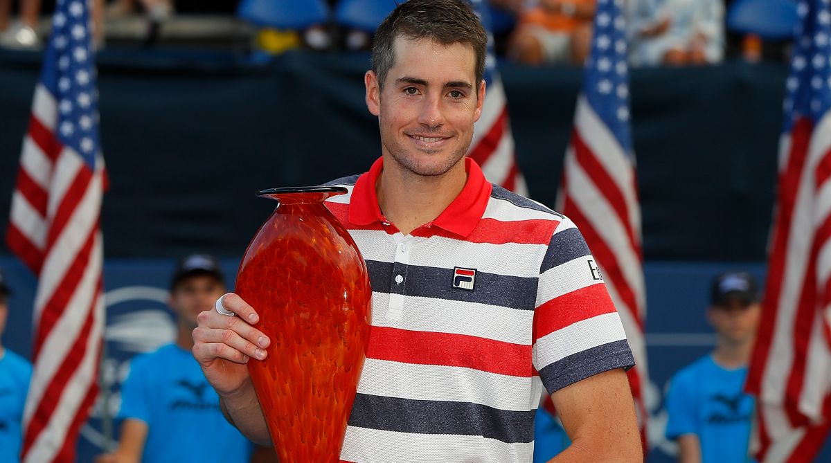 Top seeded Isner serves up his fifth Atlanta title