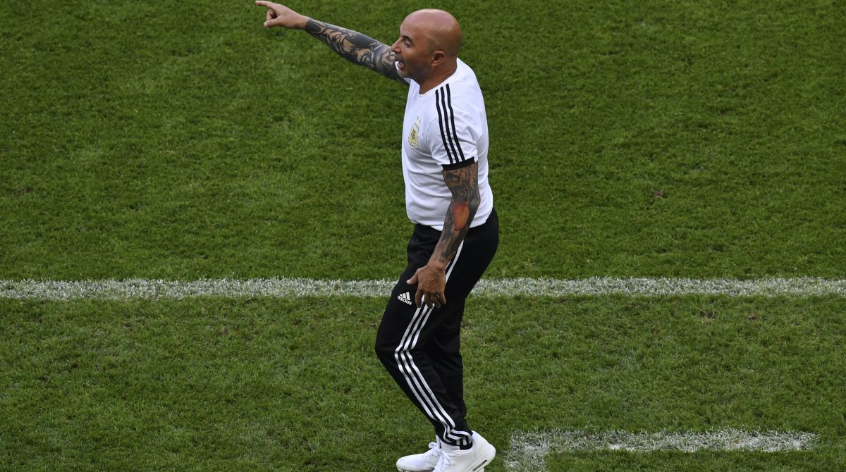 Argentine football federation, coach Sampaoli part ways