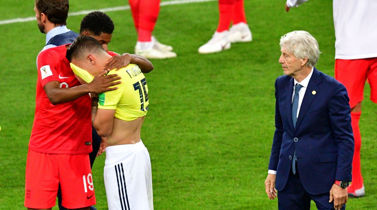 Colombia coach laments fouls against England at World Cup