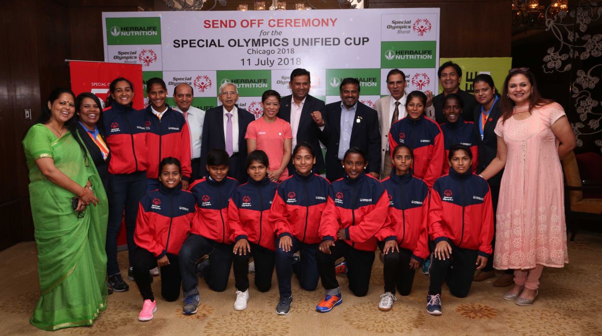 Mary Kom, Saina Nehwal wish athletes luck ahead of Special Olympics Unified Cup 2018