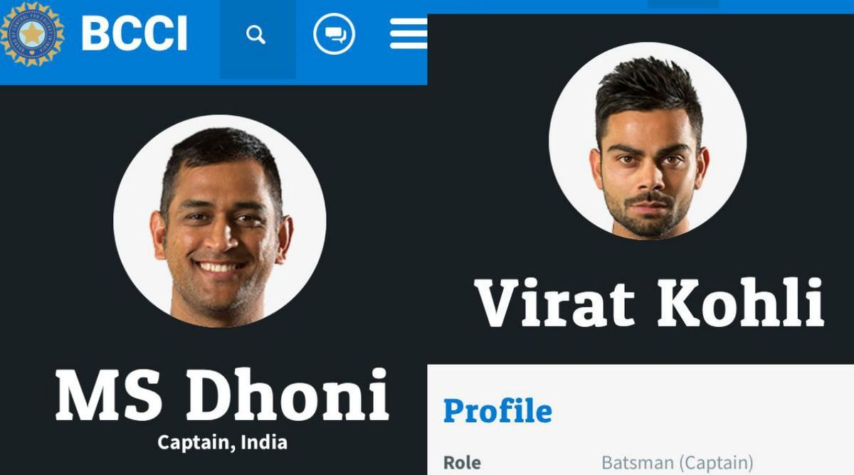 Who is Indian captain, Virat Kohli or MS Dhoni? Twitterati mocks BCCI after profile goof-up