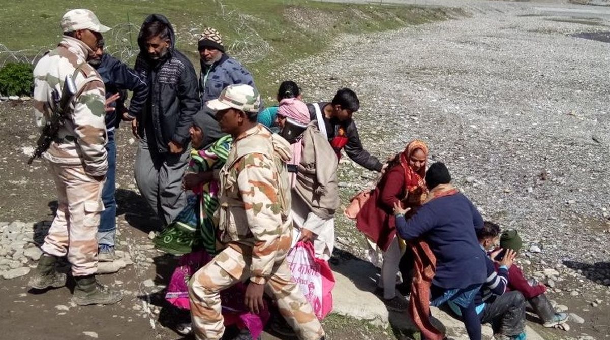 IAF summoned to rescue stranded pilgrims in helicopters