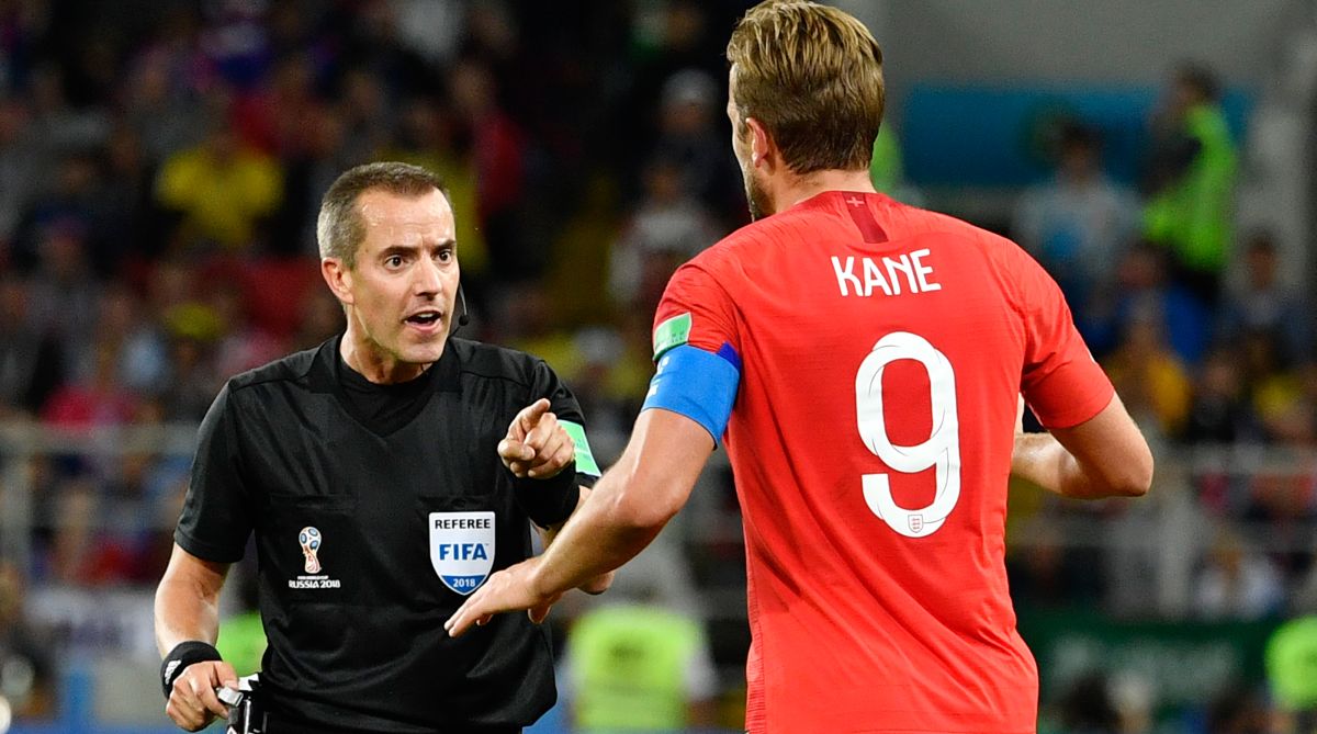 World Cup: Referee Geiger in eye of storm after England-Colombia game