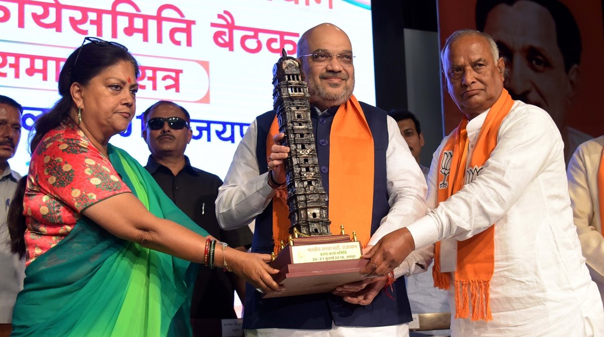 Rajasthan polls | Vasundhara Raje to be BJP’s chief ministerial candidate