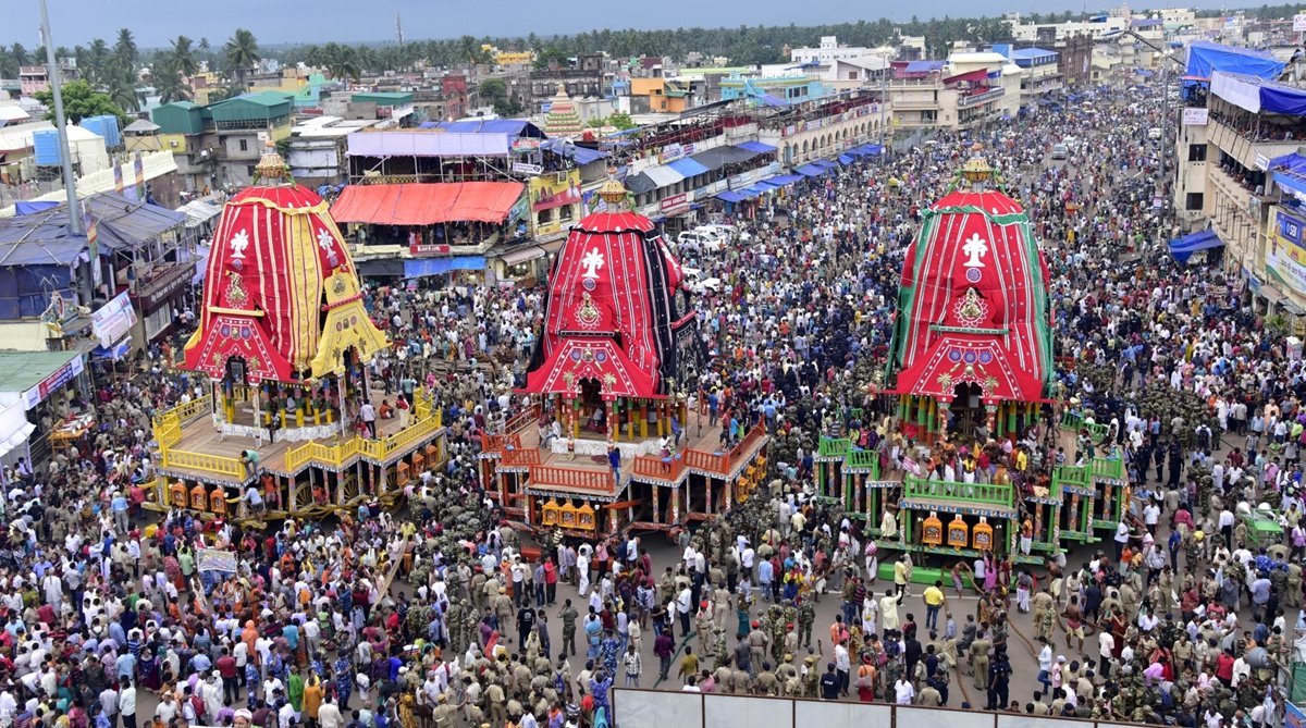 Nine-day annual Rath Yatra begins at Jagannath Puri