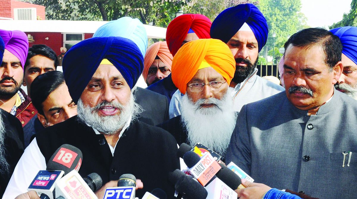 Instead of sham protests, fulfill pre-poll promises: SAD to Punjab Congess