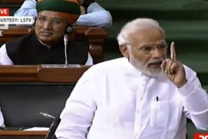 PM Narendra Modi ‘double-thanks’ Opposition for no-trust vote