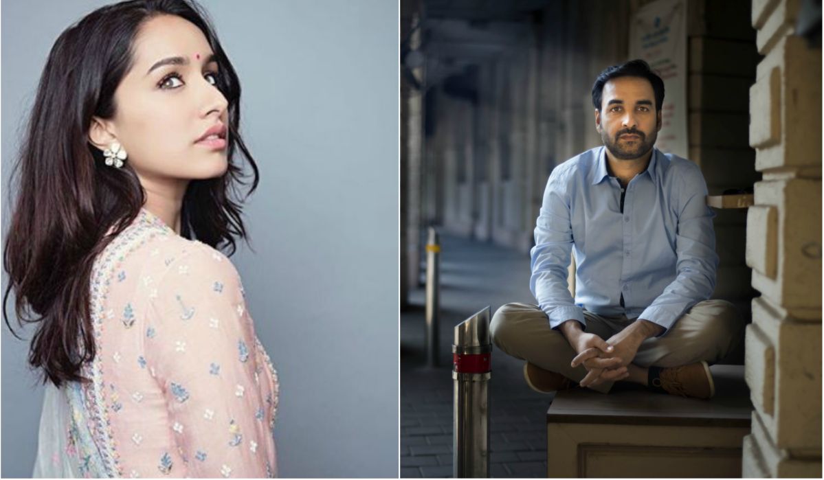 Shraddha Kapoor bonds with Pankaj Tripathi on sets of Stree