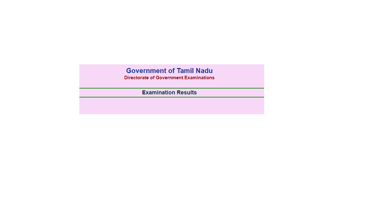 Tamil Nadu 2018 Class 12 supplementary results released on dge.tn.nic.in | Check now