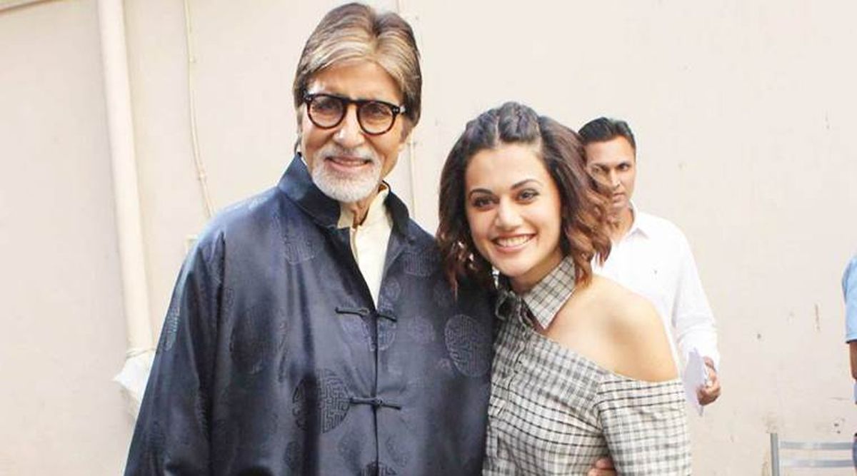 Amitabh Bachchan lauds Taapsee Pannu for energy she has