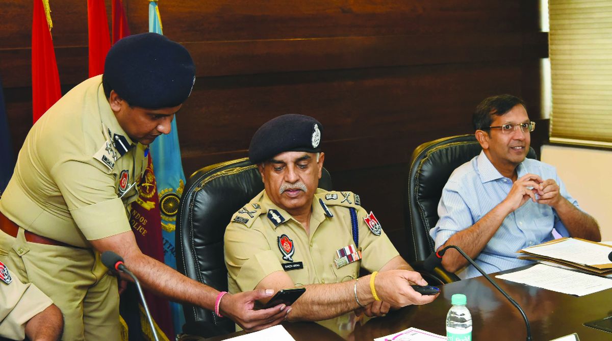 Director General of Police (DGP) Suresh Arora
