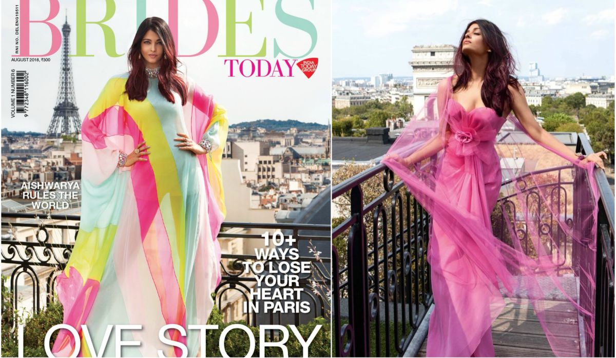 Aishwarya Rai Bachchan leaves a splash of colour on Brides Today cover