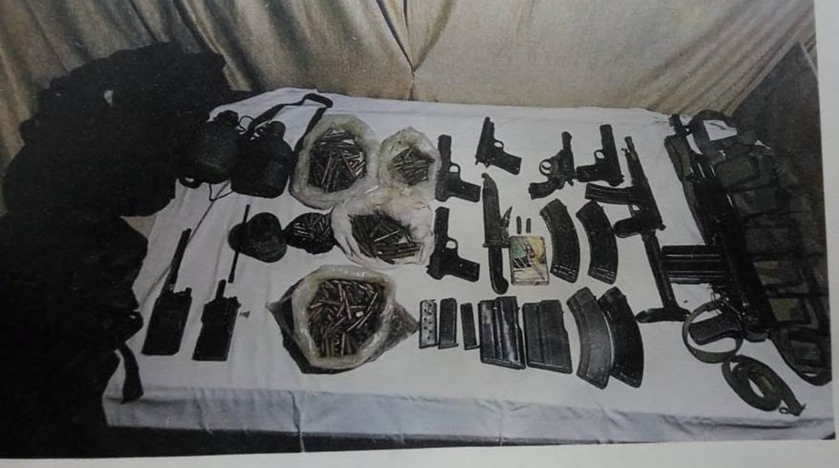 Ahead of Independence Day, cache of arms and ammunition recovered near LoC