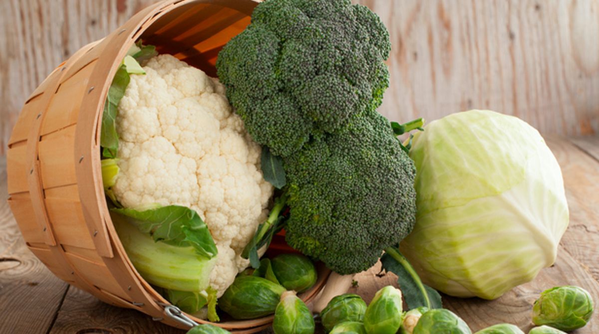 Cabbage, broccoli