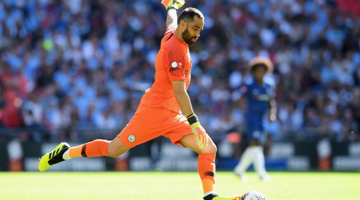 Manchester City injury news: Goalkeeper Claudio Bravo sidelined with Achilles complaint