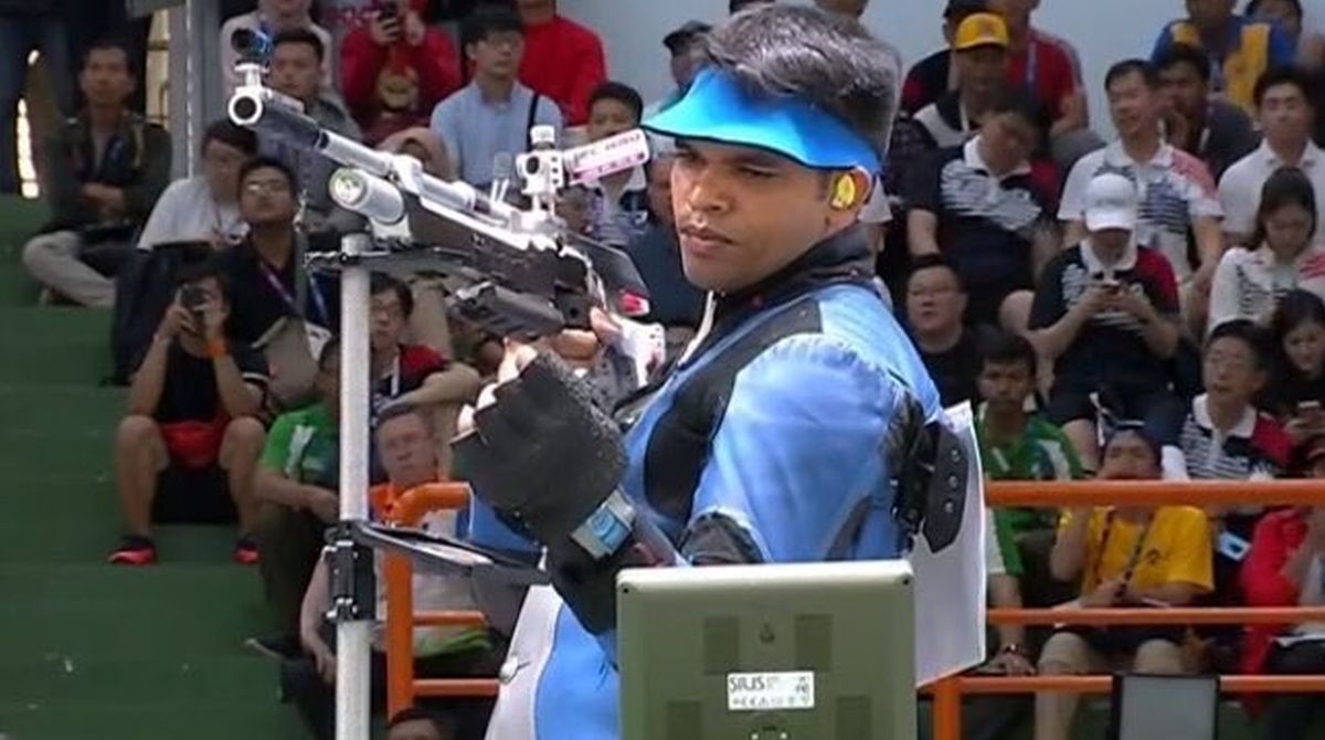 Asiad 2018: Shooter Deepak Kumar bags silver in 10m Air Rifle