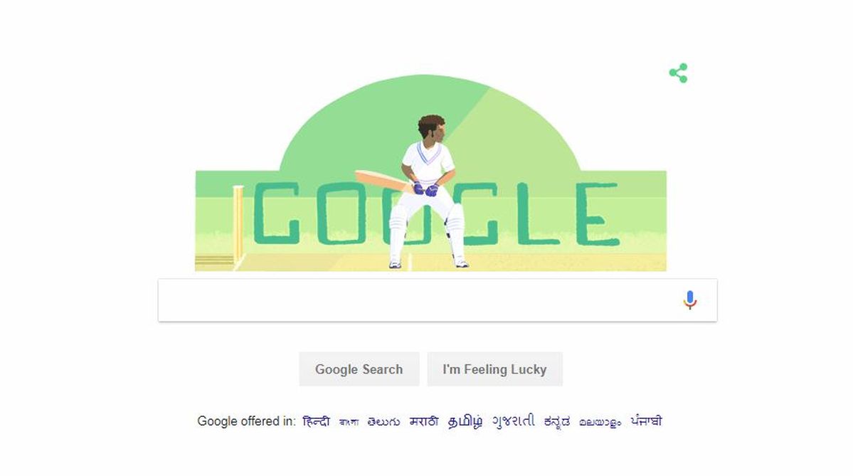 Google Doodle remembers cricket legend Dilip Sardesai on his birthday