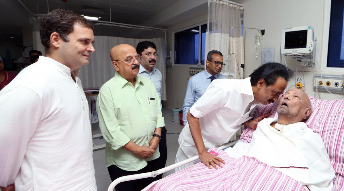 DMK supremo Karunanidhi’s health deteriorates