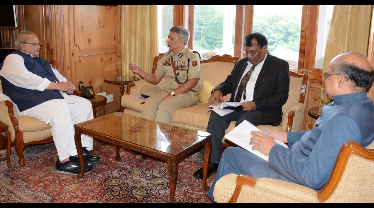 Satya Pal Malik sworn in as 13th Governor of J-K