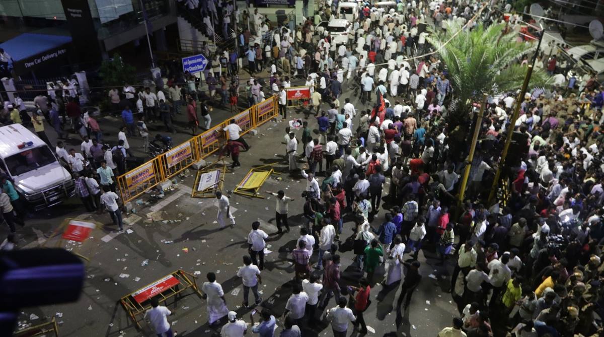 Karunanidhi burial at Marina: Hearing under way in Madras High Court